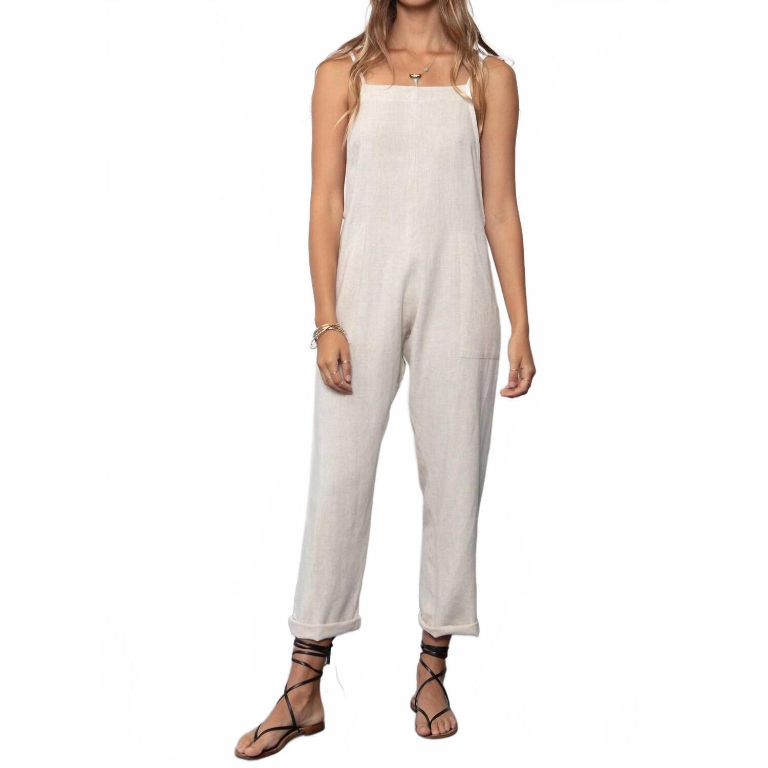 New Stillwater Some Beachy Overalls In Natural